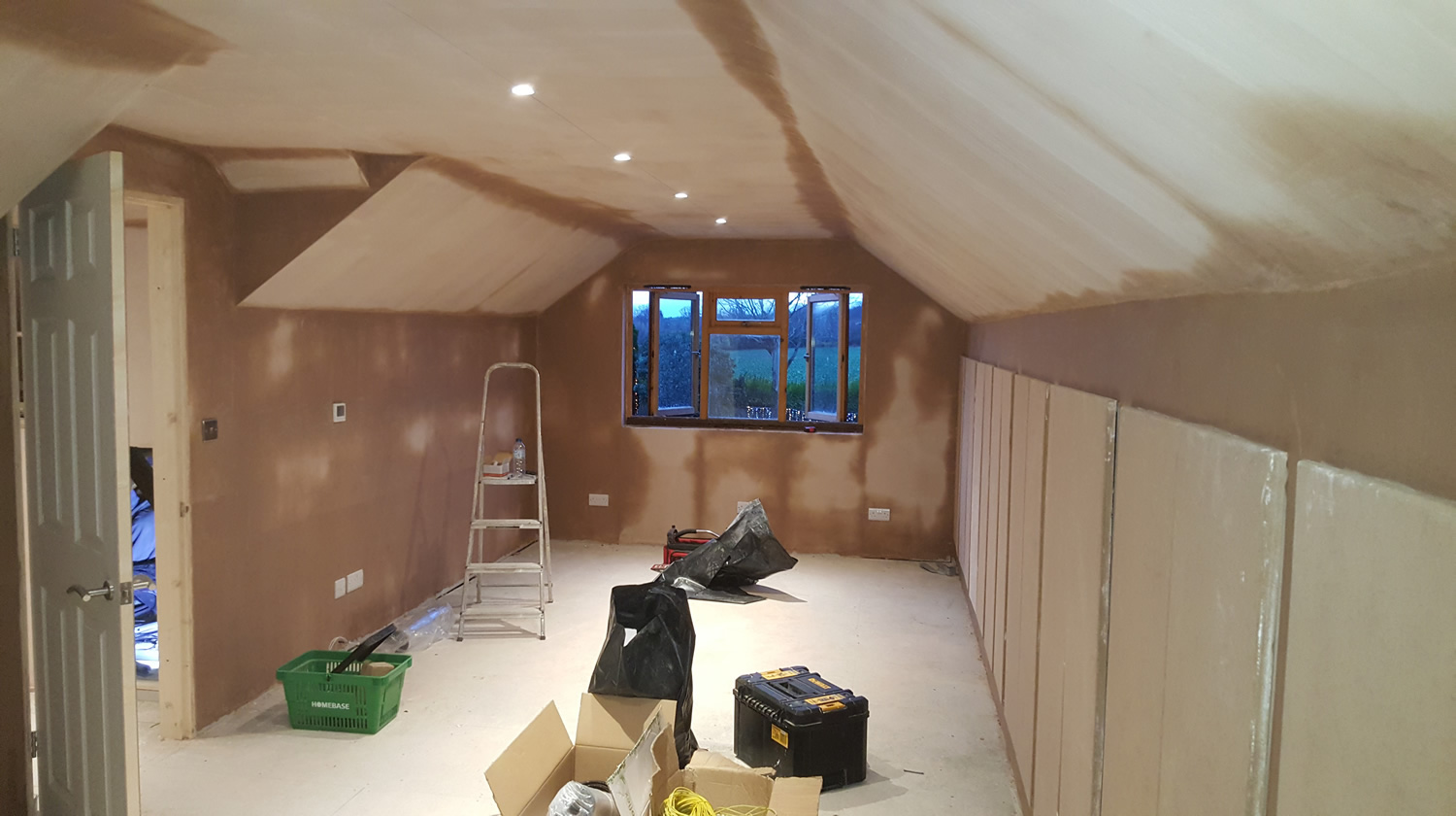 Image of Loft Conversion showing Electrical and carpentary Skills